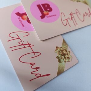 Gift Card PVC